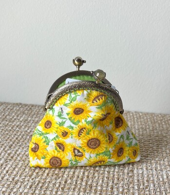 Sunflower 2025 coin purse